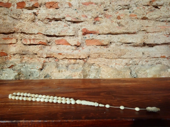 Usta işi özel imame ve hitameli fil dişi tesbih