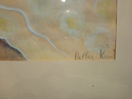 Sulu Boya Portre çalışma