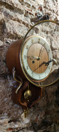 19 yy ilk yarısı maun ağacı çitf kurmalı duvar saati