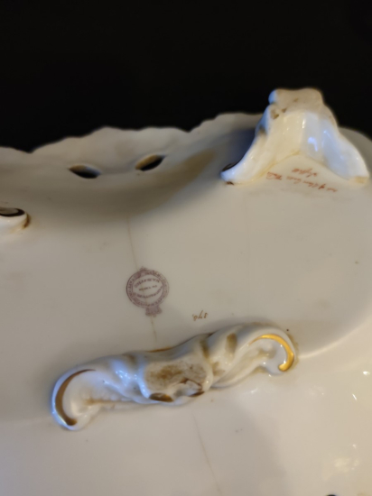 Daven Port Sosluk Ve Servis Tabağı Sosluk Tamir Görmüştür