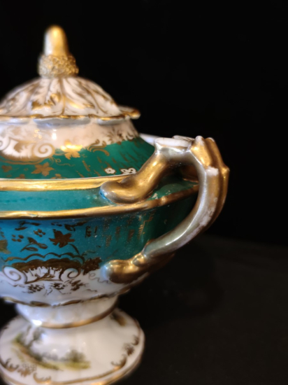 Daven Port Sosluk Ve Servis Tabağı Sosluk Tamir Görmüştür