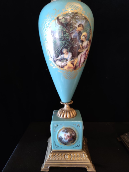 İtalian Stil Çift Abajur.