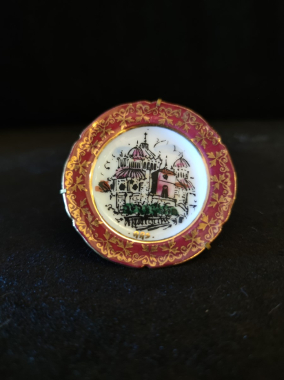 Limoge Kaideli Minik Tabak 10 adet