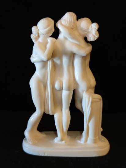 Mermer Tozu Kadın biblo