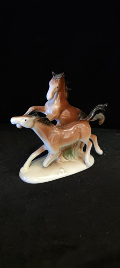 At Figürlü Avrupa Porselen