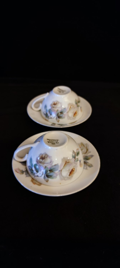 Germany Damgalı Çift Kahve Fincanı