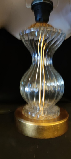 İtalian Abajur Cam Gövde 