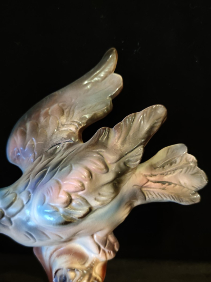 İtalian Capitamonte Soğuk Damgalı Kuş Biblo