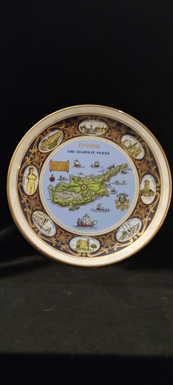 Kıbrıs Temalı 24 Ayar Altın Vermeyli Handmade