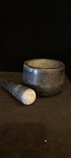 Mermer Eski Dönem Havan ve Tokmak