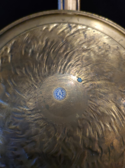 Pirinç Kalem işçilikli Tepsi