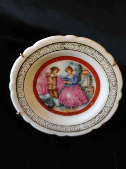 Limoges Kaideli Porselen Tabak 5 CM