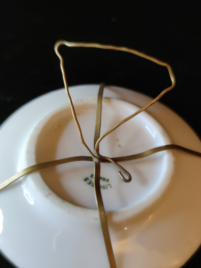 Limoges Kaideli Porselen Tabak 5 CM