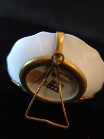 Limoges Porselen Kaideli Tabak 5 cm 