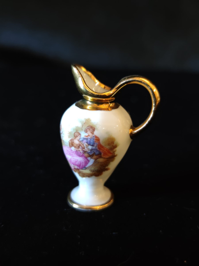 Minyatür Limoges Vazo