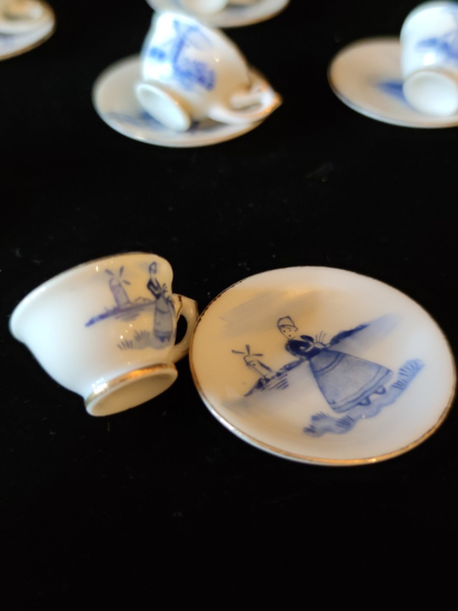 Minyatür Porselen Fincan Takım 6'lı Takım